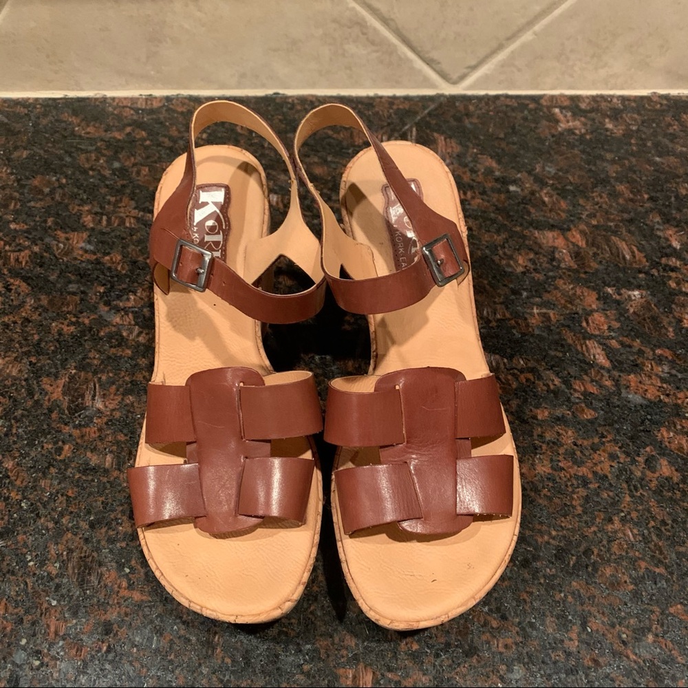 Brown Leather Sandals